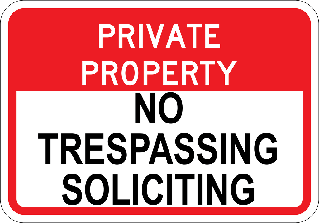 no-trespassing-soliciting-sign-wise for Free Printable No Trespassing Sign No Trespassing & Soliciting – Sign Wise for Free Printable No Trespassing Sign