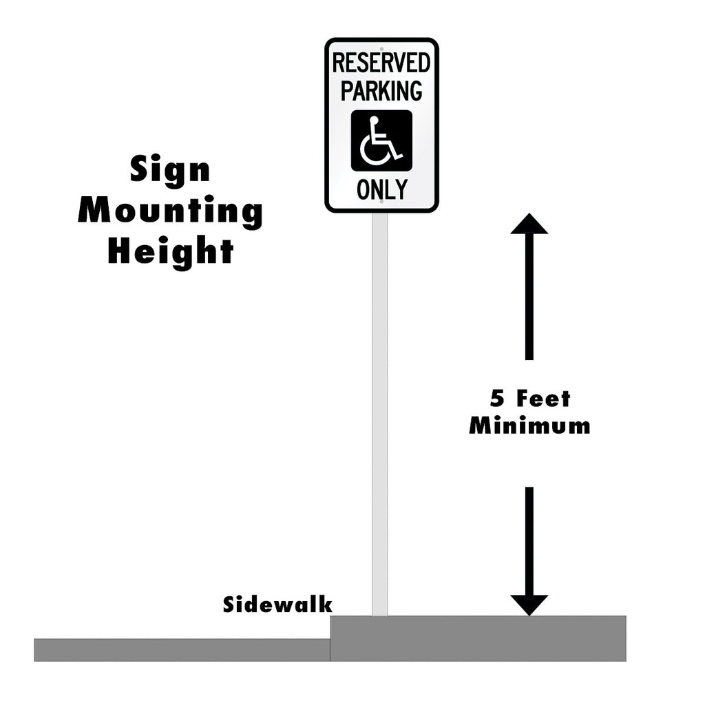 Parking Sign Height Parking Sign Height