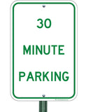 30 Minute Parking Only - Sign Wise