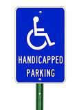Handicapped Parking Hi-Primsatic - Sign Wise