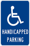 Handicapped Parking Hi-Primsatic - Sign Wise