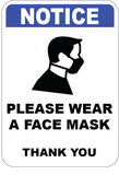 Notice - Please Wear A Mask