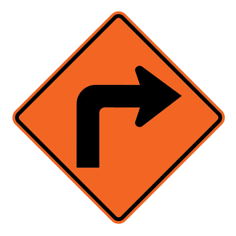 Left/Right Turn W1-1 - Sign Wise