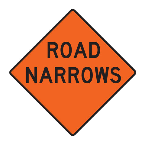 Road Narrows W5-1 - Sign Wise