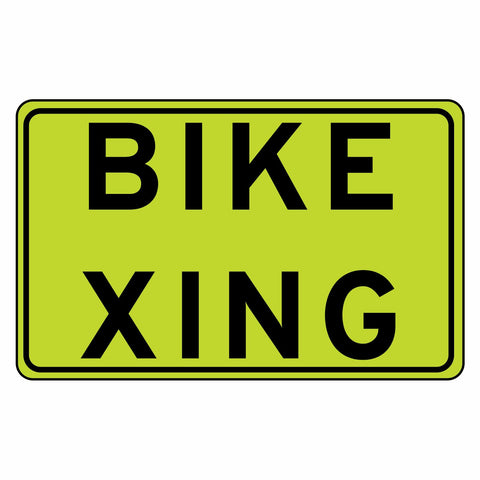 Bike Crossing - Sign Wise