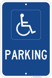 Parking - Handicapped Only - Sign Wise