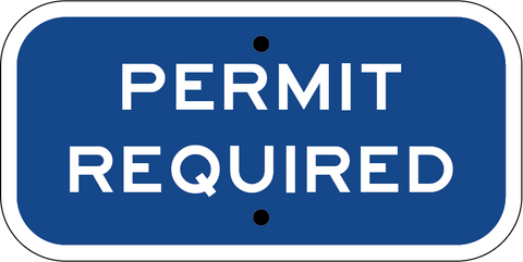 Permit Required - Sign Wise