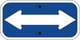Both Way Arrow - Sign Wise