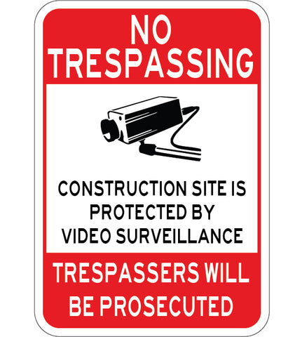 Construction Site Protected By Video Surveillance