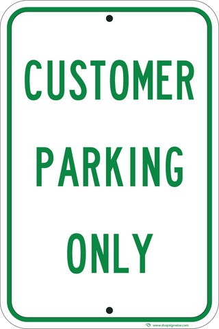 Customer Parking Only - Sign Wise
