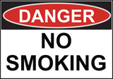 Danger No Smoking - Sign Wise