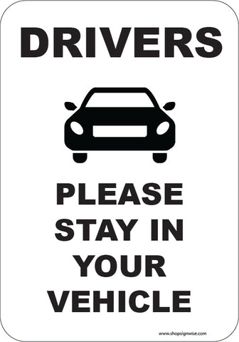 Drivers Stay In Vehicle