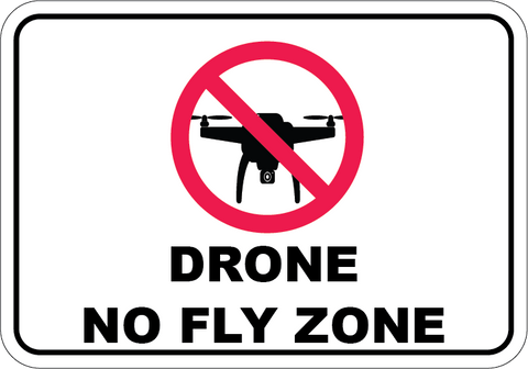 Drone No Fly Zone - Sign Wise