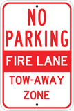 Fire Lane - Tow Away - Sign Wise