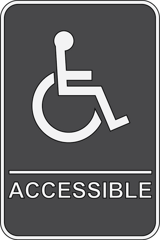 Handicapped Restroom ADA - Sign Wise
