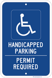 Handicapped Parking - Permit Required - Sign Wise