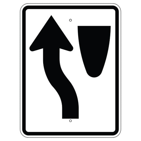 Keep Left Symbol - Sign Wise