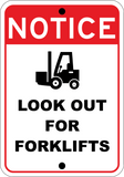 Look Out For Forklifts - Sign Wise
