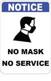 Notice - No Mask No Service