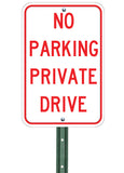 No Parking Private Drive - Sign Wise