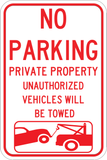 No Parking Private Property - Sign Wise
