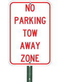 No Parking Tow Away Zone - Sign Wise