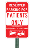 Patient Parking Only - Sign Wise