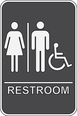 Unisex Restroom ADA Sign - Sign Wise