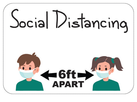 Social Distance 6Ft