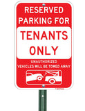 Tenant Parking Only - Tow Away at Owner's Expense, 12"x18" - Sign Wise